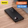 €19 with coupon for Baseus Adaman 22.5W 10000mAh PD QC3.0 Dual Input Output Digital Display Quick Charge Power Bank for iPhone 13 / 13 Mini/ 13 Pro Max for Samsung Galaxy Note S20 ultra Huawei Mate40 from EU CZ warehouse BANGGOOD