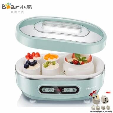 €59 with coupon for Bear SNJ-A15U3 Yogurt Machine Home-made Multi-function Large-capacity Automatic Natto Pickle Fermentation Machine from BANGGOOD