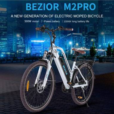 €927 with coupon for Bezior M2 Pro Electric City Bike from EU warehouse GOGOBEST (free gift Xiaomi Wireless Earphones Airdots 2S)