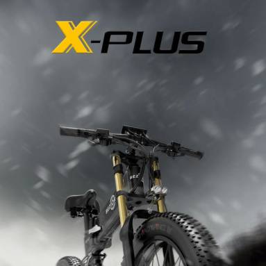 €1519 with coupon for BEZIOR X-PLUS Electric Bike 1500W Motor 48V 17.5Ah Battery 26*4.0 Inch Fat Tire Mountain Bike 40Km/h Max Speed 200kg Load 130KM Range LCD Display IP54 Waterproof from EU PL warehouse GEEKBUYING