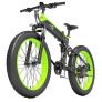€1285 med kupong för BEZIOR X1500 Fat Tire Folding Electric Mountain Bike 12.8Ah Batteri BMS 1500W 26*4.0 Hjul 27-växlad växel Max hastighet 40km/h från EU-lager GSHOPPER