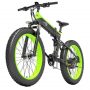 BEZIOR X1500 Fat pneu dobrável mountain bike elétrica