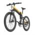 €1399 with coupon for BEZIOR X1500 26 Inch Folding 100KM Range Power Assist Electric Bicycle Moped E-Bike Yellow from EU warehouse GOGOBEST
