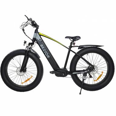 €1102 with coupon for Bezior XF800 500W 26 Inch Fat Tire Mid Motor Electric Bicycle 48V 13Ah 40km/h 100km from EU warehouse GOGOBEST (free gift YESOUL S3 Indoor Spinning Bike Bicycle)