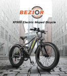 €1299 with coupon for Bezior XF900 Electric Bicycle 12.5Ah 48V 500W 26” 45Km/h Max Load 120kg Enhanced Off-road Performance 3 Riding Modes E-Bike With Free Gift 1000lbs Rear Shock【One Year Warranty】from EU warehouse GSHOPPER