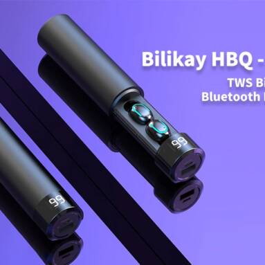 $21 with coupon for Bilikay HBQ – Q67 TWS Binaural Wireless Bluetooth Mini Earbuds – Black from GEARBEST