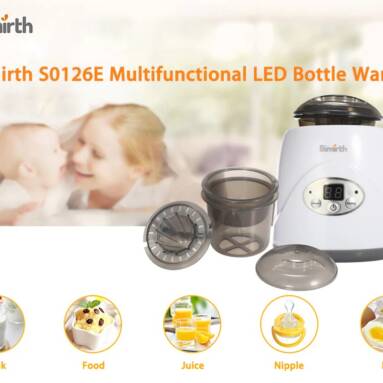 $12 with coupon for Bimirth S0126E Multifunctional LED Bottle Warmer – WHITE US PLUG from Gearbest