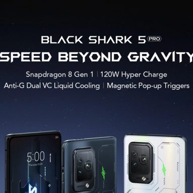 469 يورو مع قسيمة Black Shark 5 Pro الإصدار العالمي للهاتف الذكي 8 / 128GB من مستودع الاتحاد الأوروبي GOBOO