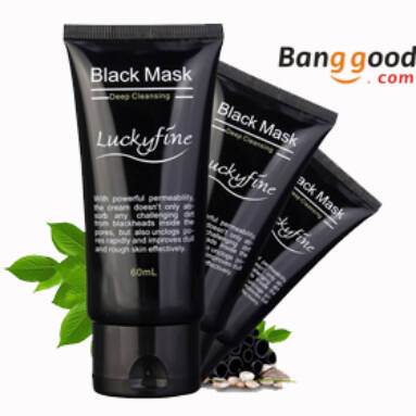 $6.99 for Luckyfine Deep Cleansing Blackhead Peel-off Removal Black Mask from BANGGOOD TECHNOLOGY CO., LIMITED