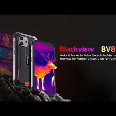 €225 with coupon for Blackview BV8900 Rugged Smartphone 256GB from GSHOPPER
