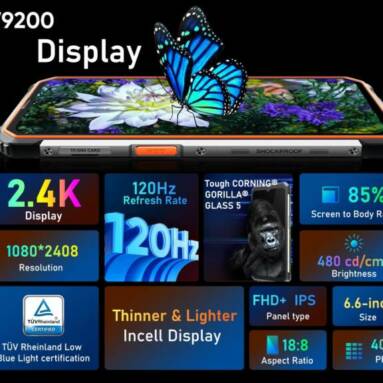 €229 with coupon for Blackview BV9200 Rugged Smartphone 256GB from ALIEXPRESS