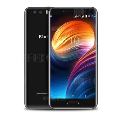 $299 with coupon for Blackview P6000 4G Phablet  –  BLACK from Gearbest