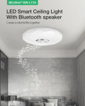 €33 BlitzWolf® BW-LT39 LED スマート Bluetooth スピーカーのクーポン付き メインライトと RGB アトモスフィア ライトを備えたシーリング ライト EU CZ 倉庫 BANGGOOD から