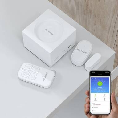 €26 with coupon for BlitzWolf BW-IS22 WIFI&Tuya Wireless 2G&GSM Smart Home Security Alarm System With APP Control Connect Max To 99 Accessories And Multi-Channel Alarm from BANGGOOD