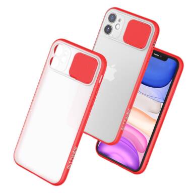 $6 with coupon for BlitzWolf® BW-AY2 Anti-Hacker Peeping Slide Lens Cover Shockproof Anti-scratch Translucent Protective Case for iPhone 11  for iPhone 11 Pro  for iPhone 11 Pro Max from BANGGOOD