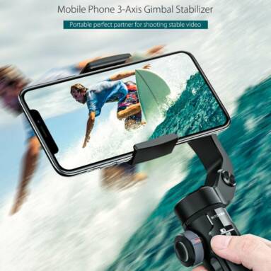 €73 with coupon for BlitzWolf® BW-BS14 Pro 3 Axis Gimbal Stabilizer with Dual Zoom Movable Time-lapse Foldable Selfie Sticks Tripod for Action Camera Phone from EU FR warehouse BANGGOOD