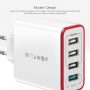 BlitzWolf® BW-PL5 30W QC3.0 Fast Charging 2.4A 4-Ports USB Charger EU Plug Adapter with Spower for HUAWEI P20 Mate20 Pro Xiaomi MI9 S10