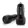 BlitzWolf® BW-SD1 24W Dual Ports LED Lights USB Car Charger With Power3S Tech
