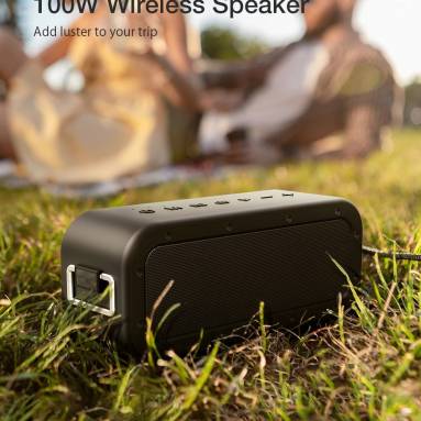 €69 with coupon for BlitzWolf® BW-WA5 100W Wieless Speaker bluetooth Speaker Triple Drivers Deep Bass TWS Stereo 3EQ Mode IPX6 Waterproof Portable Outdoor Speaker from EU ES CZ warehouse BANGGOOD