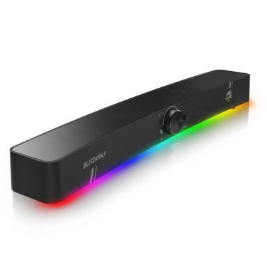 €17 with coupon for BlitzWolf®BW-GS3 Computer Game Speaker 2.0 Channel Powerful Bass 360° Stereo Sound RGB Light USB Power & 3.5mm Audio & Microphone Plug from EU ES warehouse BANGGOOD