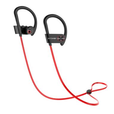 €18 with coupon for BlitzWolf® BW-BTS3 Sport Adjustable Earhooks Bluetooth Earphone IPX5 Waterproof Heavy Bass Headphone from BANGGOOD