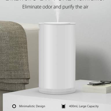 €12 with coupon for Blitzwolf® BW-FUN2 Electric 400mL Touch Control Ultrasonic Humidifier With LED Light Home Desktop USB Air Purifier Mist Diffuser from EU CZ warehouse BANGGOOD
