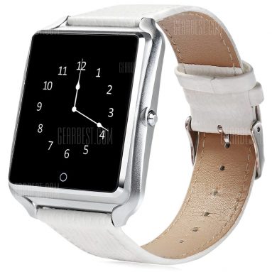 $ 7 med kupon til Bluboo Bluetooth U-ur Smartwatch - SILVER fra GearBest