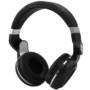 Bluedio T2+ Wireless Bluetooth V4.1 Stereo Headphones with Micrphone Headset Support TF Card FM Function  -  BLACK EU Warehouse 
