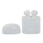 Bluetooth Earbuds by Wireless Headset Earphone Earpiece for iPhone 6 / 6s / 6s Plus / 7 / 7 Plus / X Android Samsung  -  WHITE
