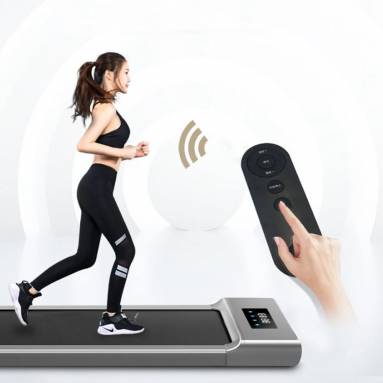 €181 with coupon for Bominfit T1 50cm Wide Tread Treadmill 6 Modes Max Speed 6km/h Wireless Control Electric Fitness Walkingpad Machine for Family Max Load 100kg from EU CZ warehouse BANGGOOD