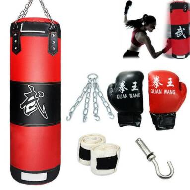€17 with coupon for Boxing Sandbag Kit Punch Bag Boxing from EU CZ warehouse BANGGOOD