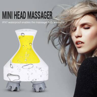 €35 with coupon for Breo Mini Head Massager Electric Facial Cleansing Brush from GearBest