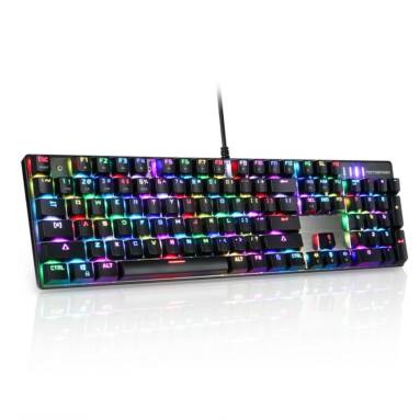 $8 OFF MOTOSPEED Inflictor CK104 Mechanical Keyboard,free shipping $37.99(Code:CK1048) from TOMTOP Technology Co., Ltd