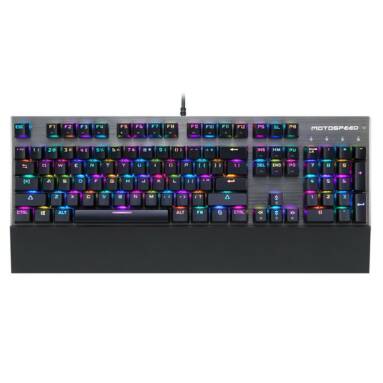 $6 OFF MOTOSPEED CK108 Mechanical Gaming Keyboard,free shipping $53.99(Code:CK1086) from TOMTOP Technology Co., Ltd