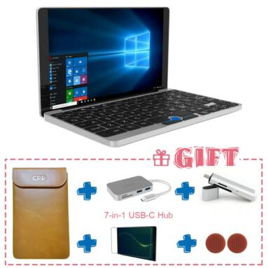 5% OFF GPD Pocket 7 Inches Mini Laptop,limited offer $495.99 from TOMTOP Technology Co., Ltd