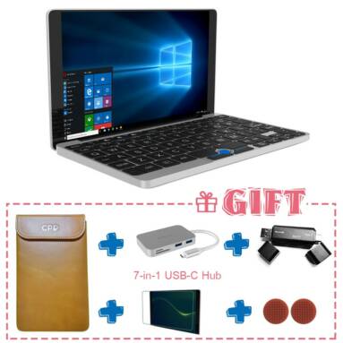 $24 OFF GPD Pocket 7 Inches Mini Laptop,free shipping $495.99(Code:GPD24) from TOMTOP Technology Co., Ltd