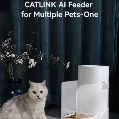 €163 with coupon for CATLINK CL-F-01 Cat Food Feeder, 3.5L Pet Smart Food Dispenser from EU warehouse GEEKBUYING