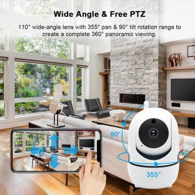 €16 with coupon for CES NEWS’ 1080P Wireless WIFI IR Cut Security IP Camera Night Vision Intelligent HD Surveillance Camera EU UK WAREHOUSE from BANGGOOD