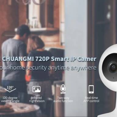 $12 with coupon for CHUANGMI CMSXJ01C 720P Smart IP Camerafrom GEARVITA
