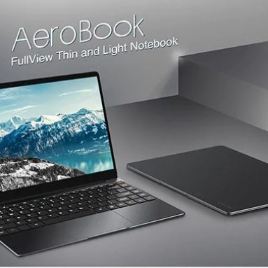 €319 with coupon for CHUWI AeroBook Laptop 13.3 Inch 8GB DDR3 256GB SSD from EU ES warehouse BANGGOOD