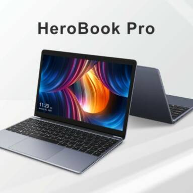 €229 with coupon for CHUWI HeroBook Pro 14.1 inch Intel N4000 8GB 256GB SSD 38Wh Battery Glare-Proof Notebook from EU CZ Warehouse from BANGGOOD