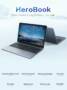 CHUWI HeroBook Laptop 14.1 inch Intel Atom x5-E8000 4GB DDR3 64GB EMMC Intel HD Graphics N3000 - Dark Grey