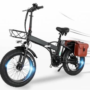 €1163 with coupon for CMACEWHEEL GW20 48V 15Ah 750W 20in Folding Electric Bike with Bag 30-45km/h Speed 80-100KM Mileage Electric Bicycle E Bike from EU warehouse BUYBESTGEAR