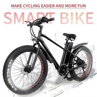 €1187 with coupon for CMACEWHEEL KS26 48v 20Ah 750W 26in Electric Bike Bicycle 3 Modes 45km/h Speed 80-130KM Mileage Disc Brake E Bike from EU CZ warehouse BANGGOOD