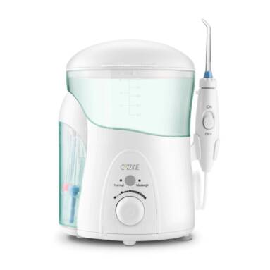 $39 with coupon for COZZINE FC288 Oral Irrigator Water Flosser  –  EU PLUG  WHITE from GearBest