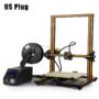 Creality CR - 10 3D Desktop DIY Printer  -  US PLUG  COFFEE AND BLACK 