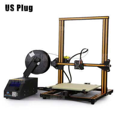 $339 with coupon for Creality3D CR – 10 3D Desktop DIY Printer  –  US PLUG  COFFEE AND BLACK from GearBest