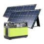 CTECHi GT1500 1500W Portable Power Station 2 x BLUETTI SP120 120W Solar Panels