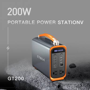 €219 with coupon for CTECHi GT200 Portable Power Station from EU warehouse BUYBESTGEAR