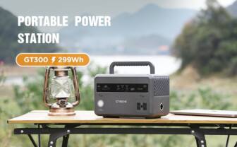 €149 with coupon for CTECHi GT300 300W Portable Power Station, 299Wh LiFePO4 Battery Solar Generators, 5 Outputs, Built-in MPPT Regulator from EU warehouse GEEKBUYING